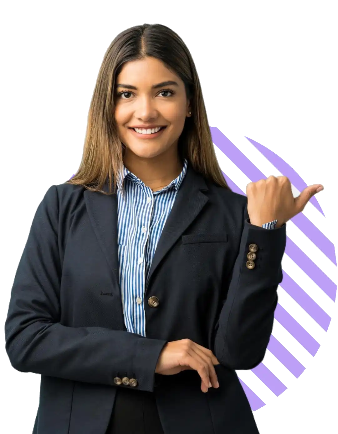 Cute girl with vector background